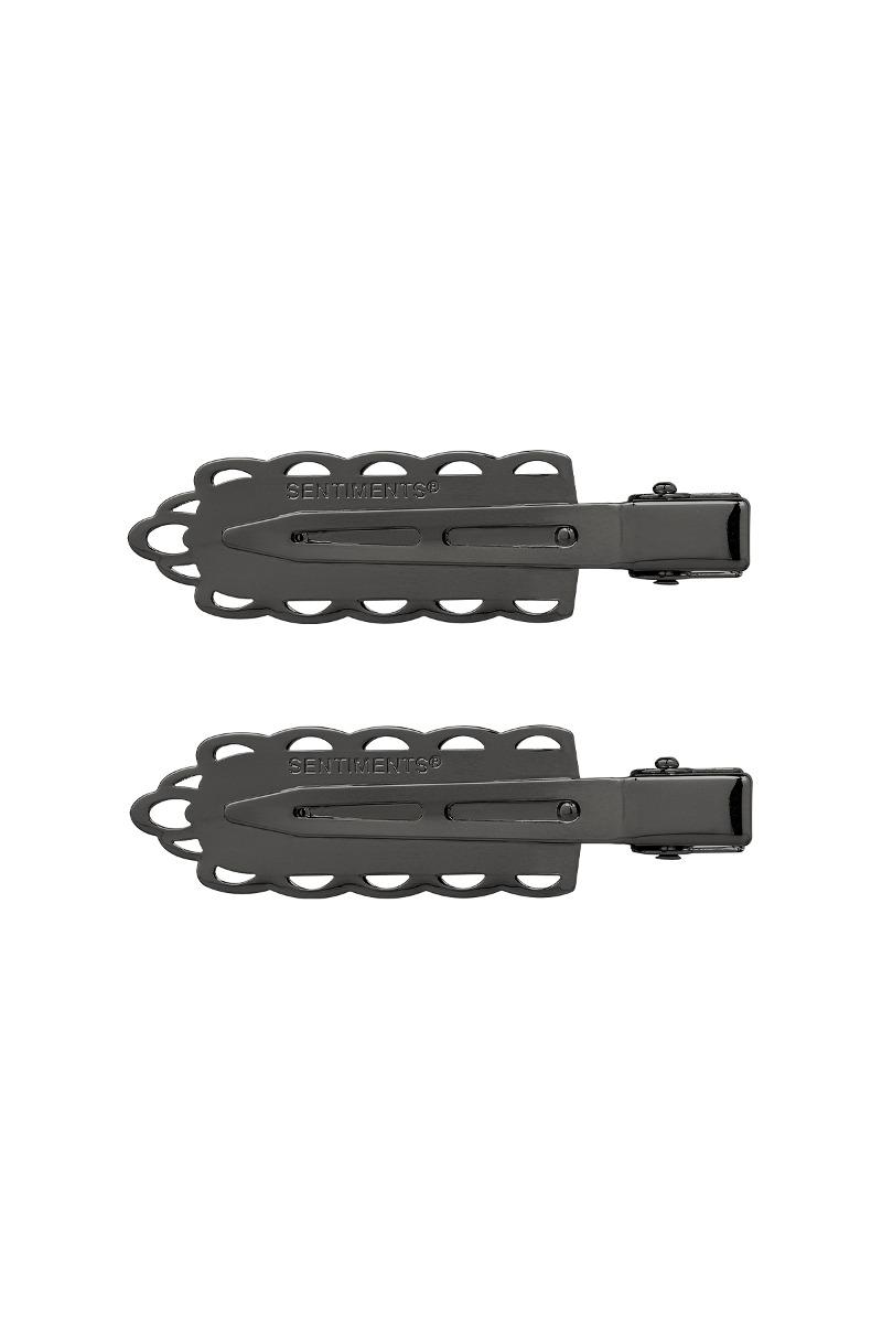 NO.546 [BLACK] SURFBOARD LACE HAIR PIN