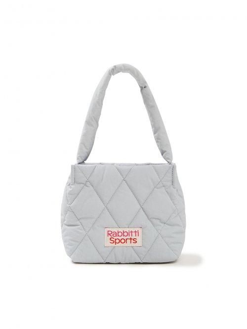 RB Nylon Quilting Tote Bag  Cool Grey