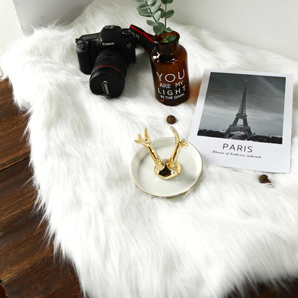 사진 촬영 소품 털러그 퍼