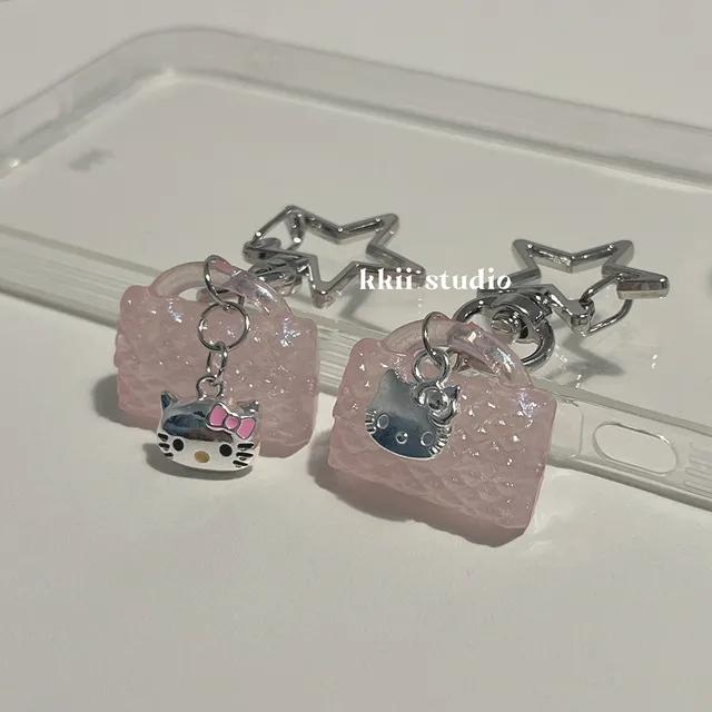 【1+1할인】키티 미니백 키링