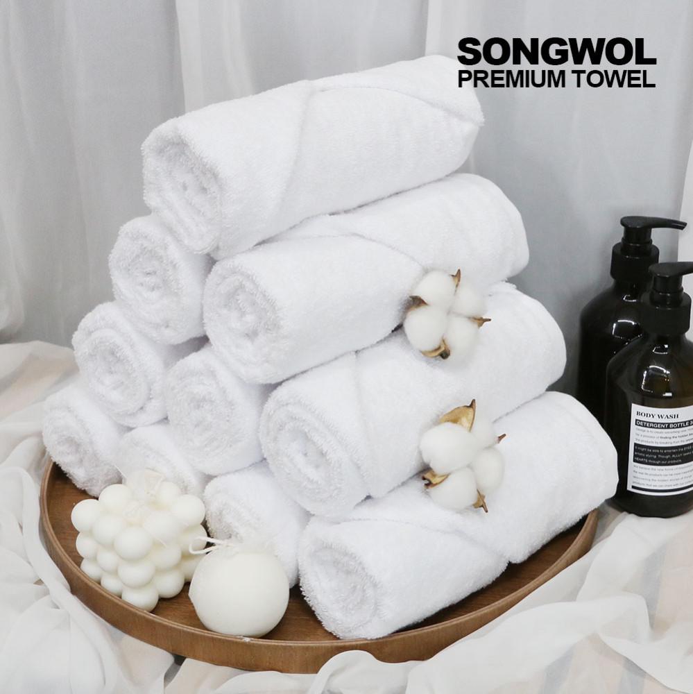 송월타올 수건 화이튼코튼 기념타올 호텔수건