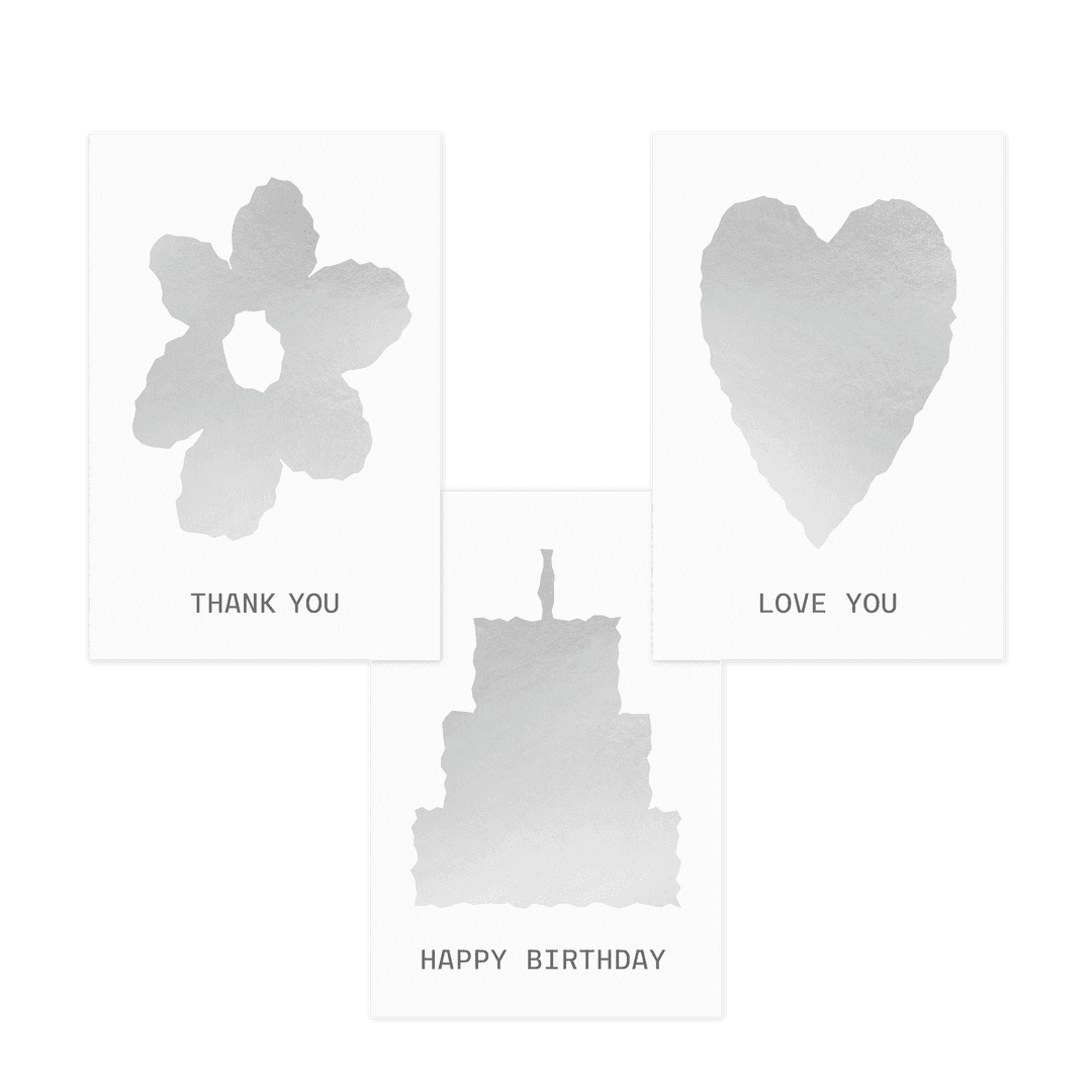 Message Card - Silver Ver.