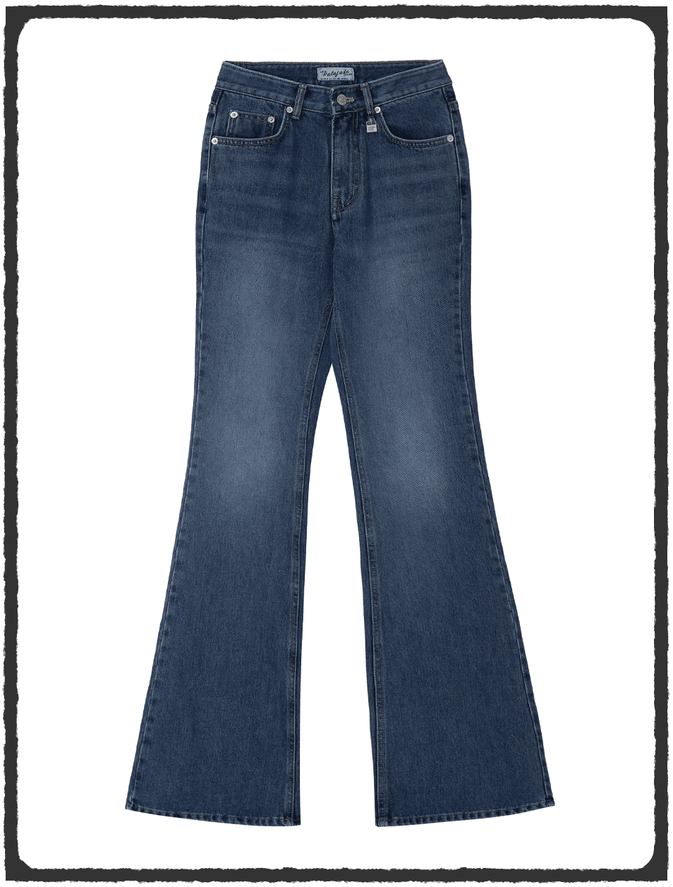 Midrise Bootcut Denim Jean - Basic Blue