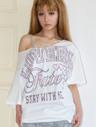 익스파이어드걸(EXPIRED GIRL)  Lovers T Shirt White - 사이즈 & 후기 | 무신사
