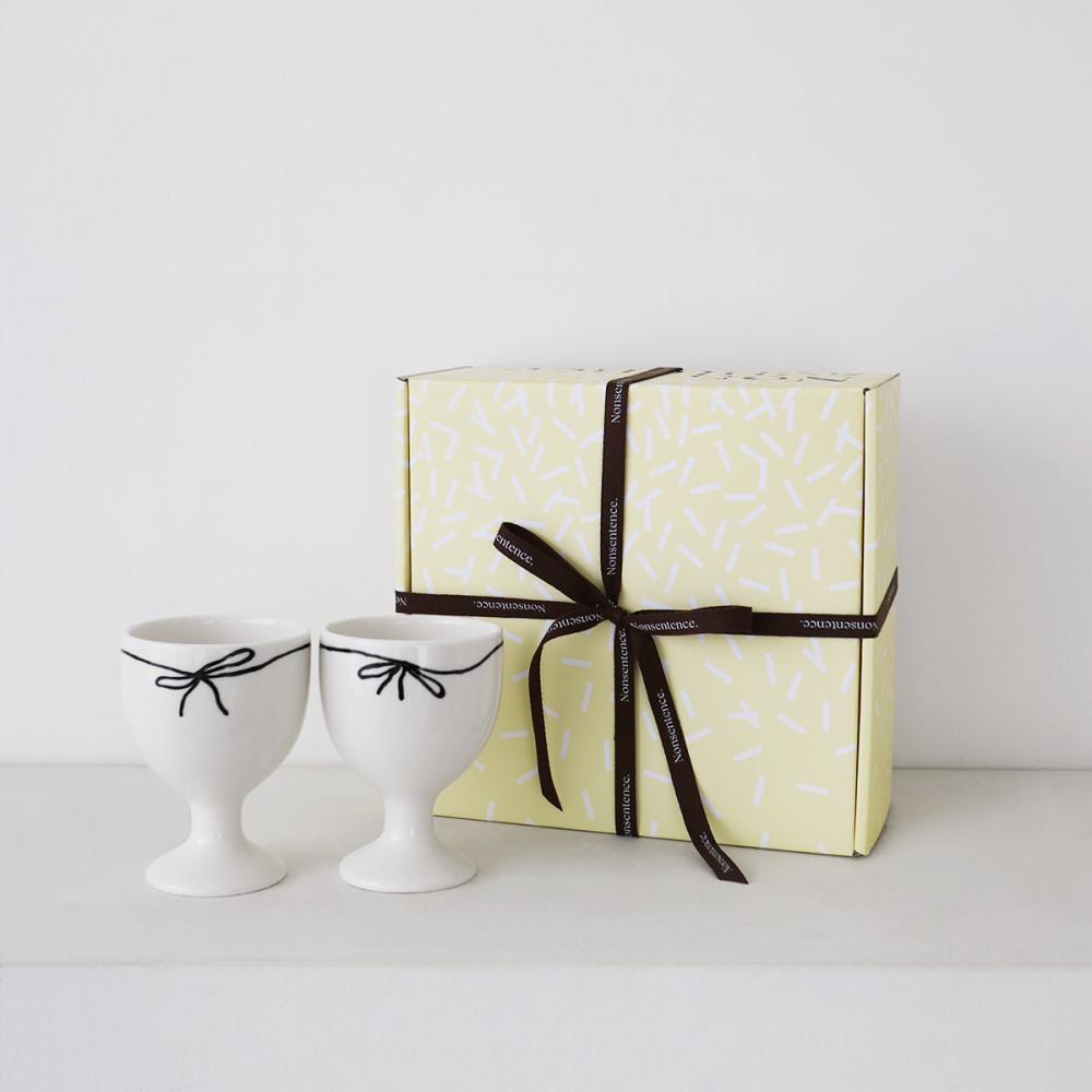 [선물세트] Nonsentence Exclusive 오큐멘터리 리본 고블렛 2인 세트