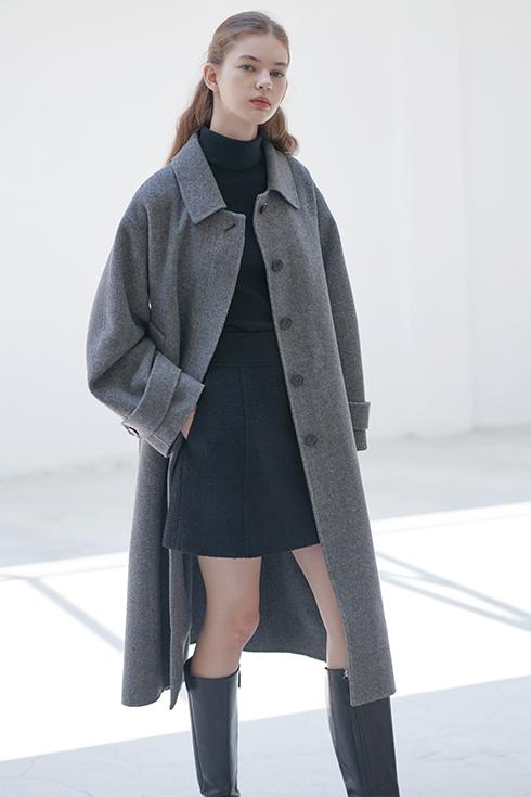 23FN handmade single raglan coat [C/HB]