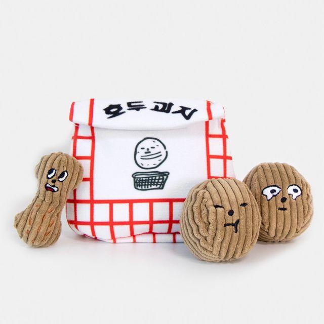 바잇미 두부 할멍이 호두과자 (삑삑/바스락/노즈워크)