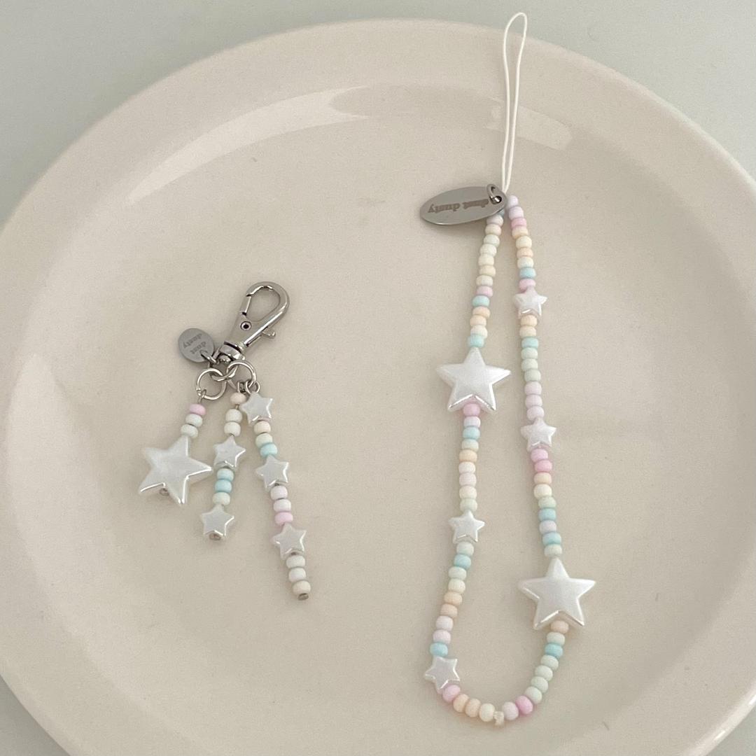 star candy strap / keyring