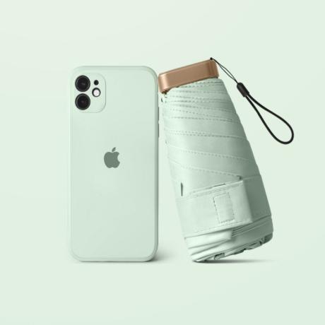 파스텔 초경량 포켓 자외선차단 소형슬림 양산 우산 미니양우산