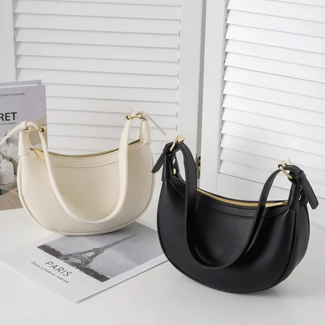 [특가/당일발송] 5color 투웨이 반달 크로스 숄더백 EBA709