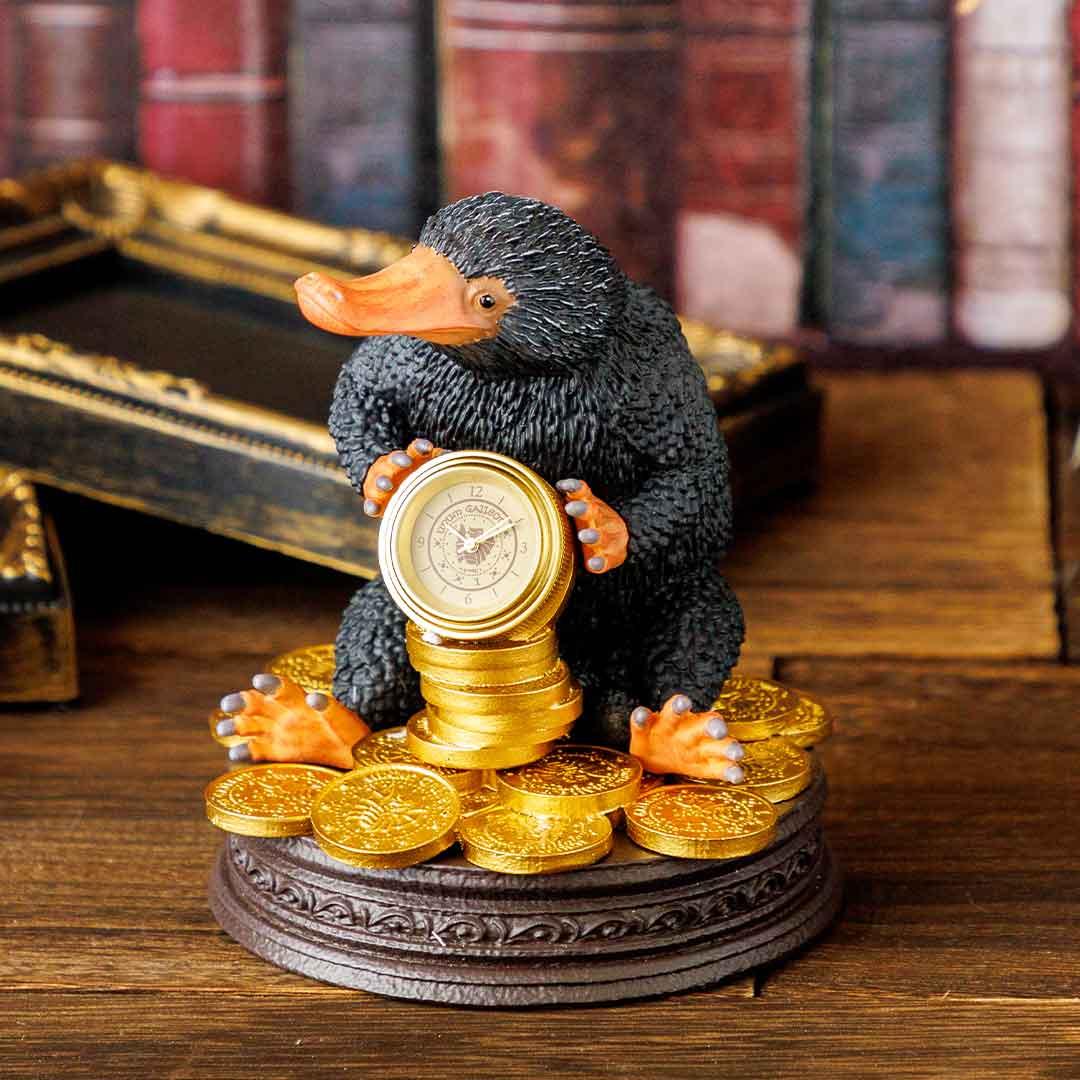 해리포터 마호도코로 신비한 동물사전 니플러 탁상시계