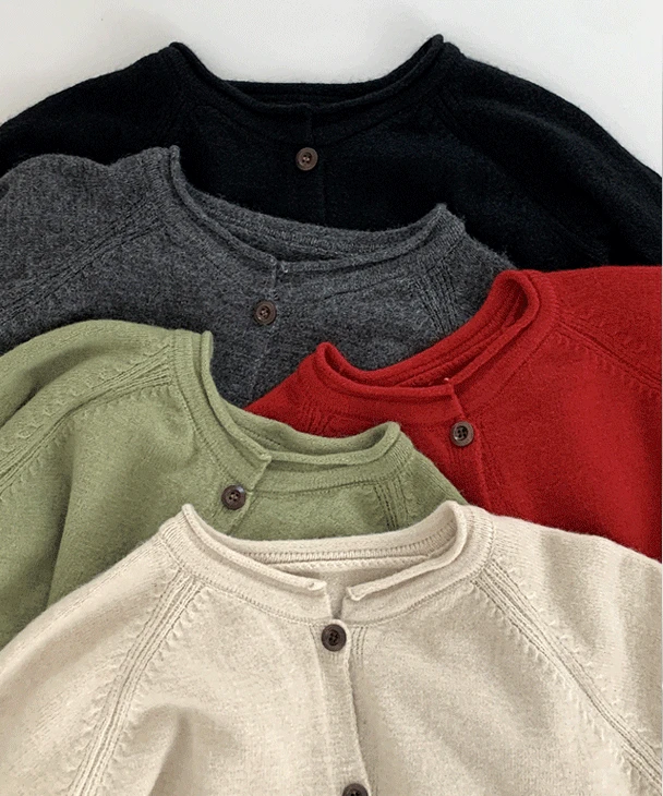 [특가!기본핏]폭닥 베이직 니트 가디건