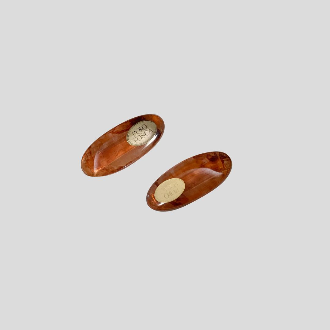 MINI HAIR PIN (BROWN) 8월 중순 입고예정
