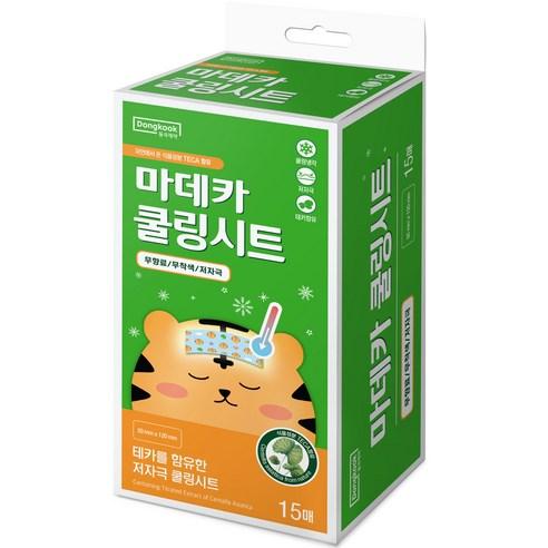 동국제약 마데카 쿨링시트, 15개입, 1개 - 유아응급용품 | 쿠팡