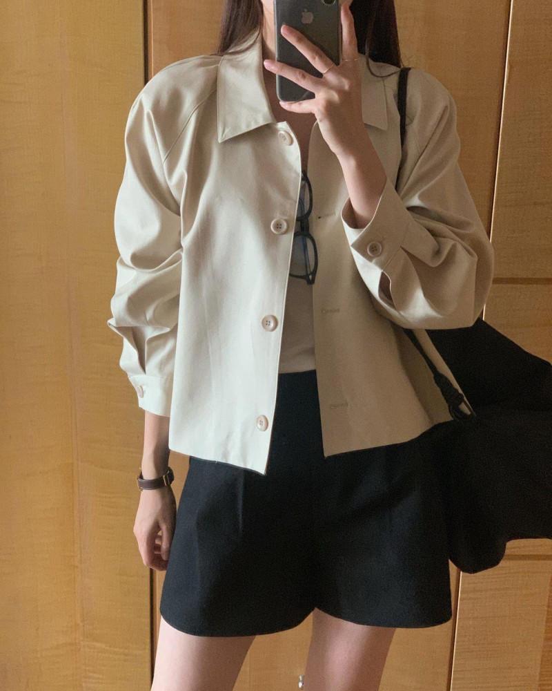 숏트렌치코트 하프트렌치코트