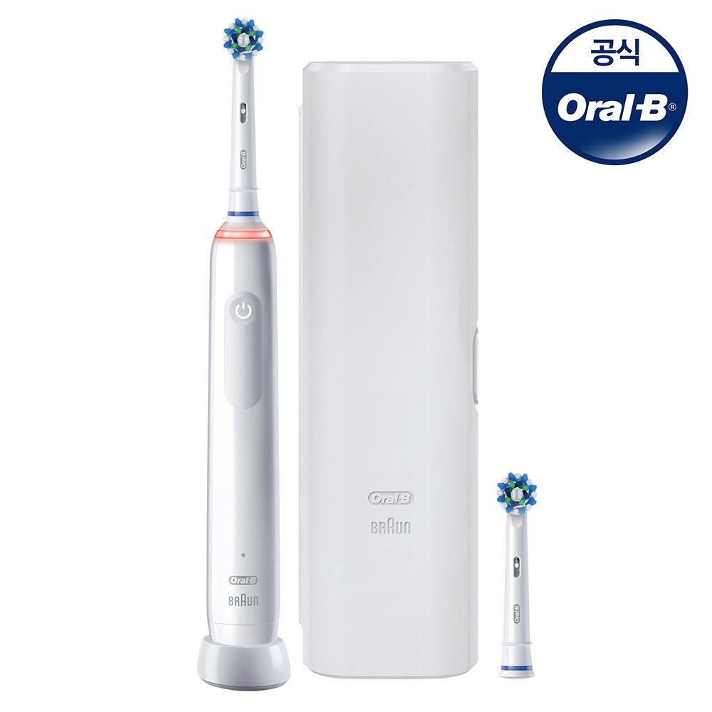 [Oral-B] 오랄비 전동칫솔 Pro2500 화이트+케이스