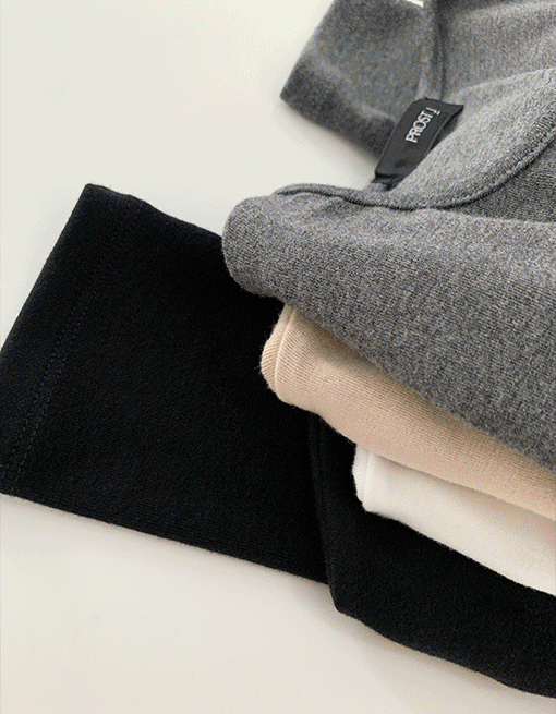 [made prostj] 키싱 헨리넥 긴팔 T (4colors)