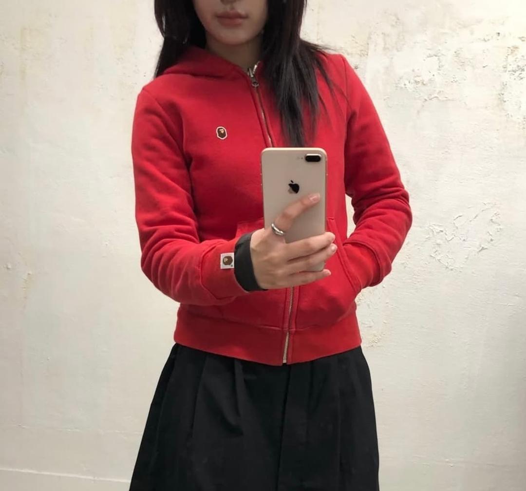 베이프 딱붙핏 양면 리버서블 후드 집업 | 후루츠패밀리