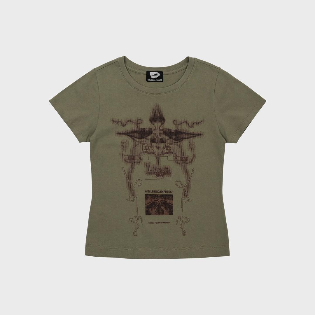 Digital Tattoo Tee Renewal Khaki