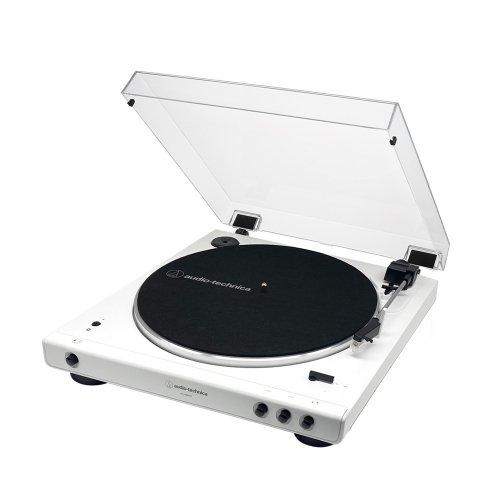 공식수입원 올 화이트 리미티드 에디션 AT-LP60XBT WW 자동 벨트 드라이브 무선 블루투스 턴테이블