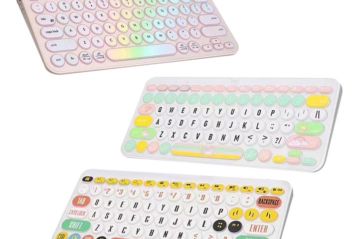 로지텍 k380 키스킨 키보드 커버 디자인형 덮개