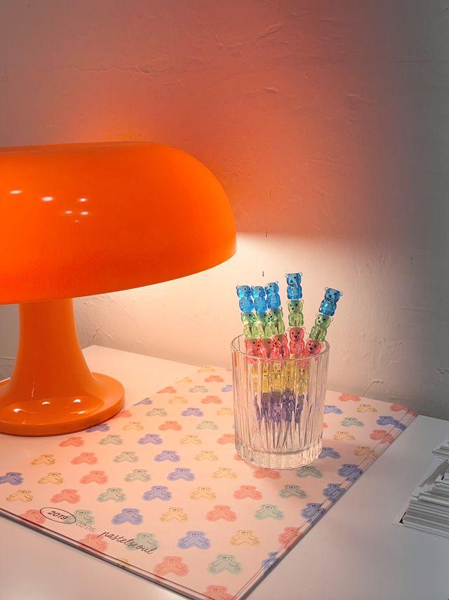 테디베어 줄줄이 연필