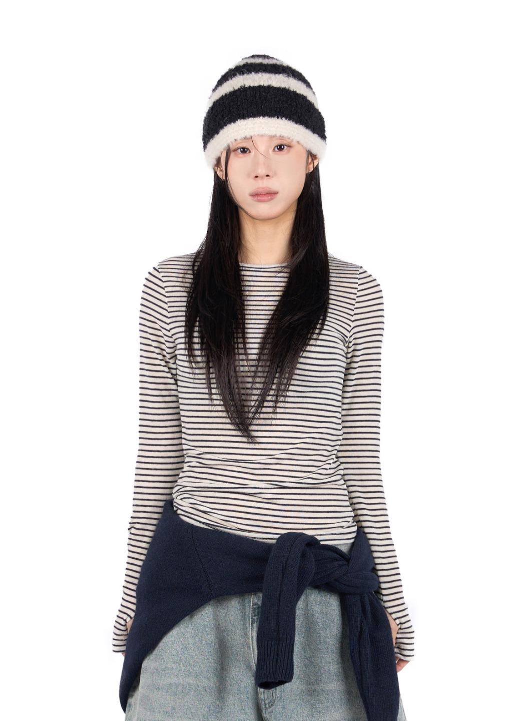 릿킴 TOUCH STRIPE LONG SLEEVE