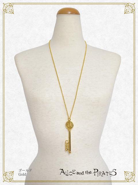 Chris key necklace - Gold
