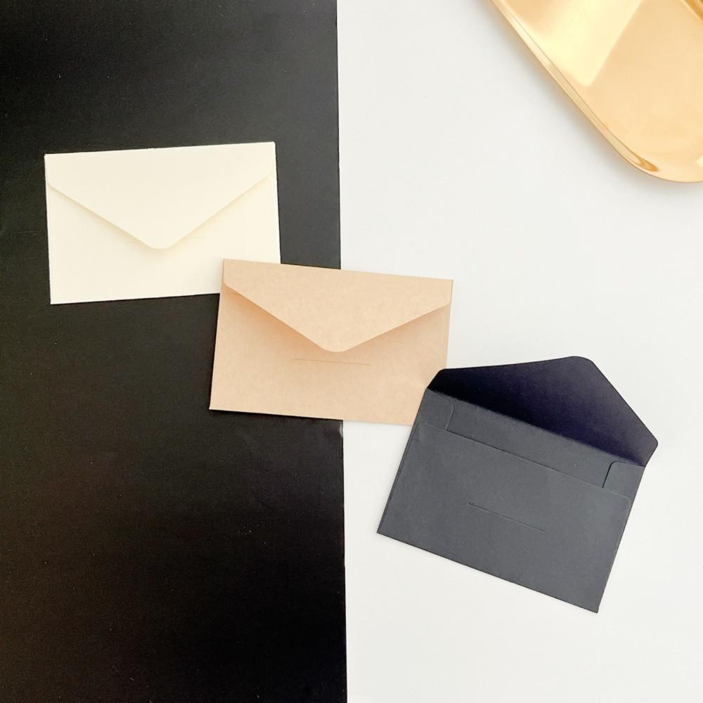 명함봉투 사진관 쿠폰 포카 카드 보관 미니 봉투 105x70mm