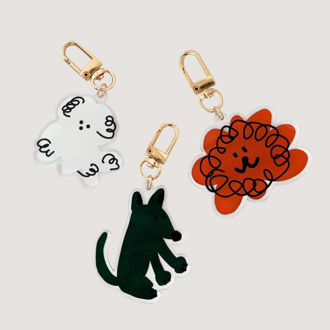 세상의 모든 개 키링