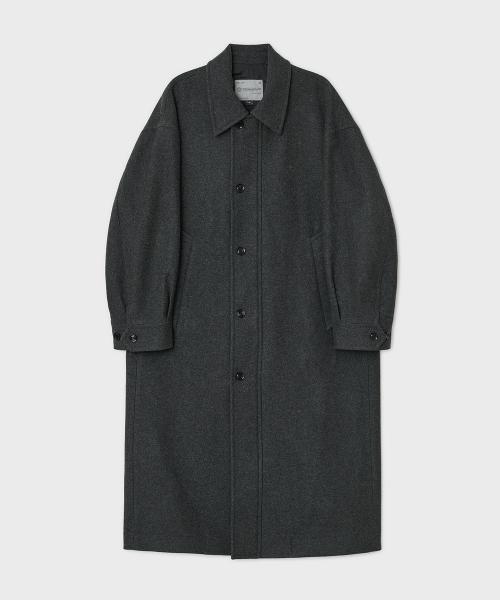 마치 발마칸 코트 - 멜란지 그레이