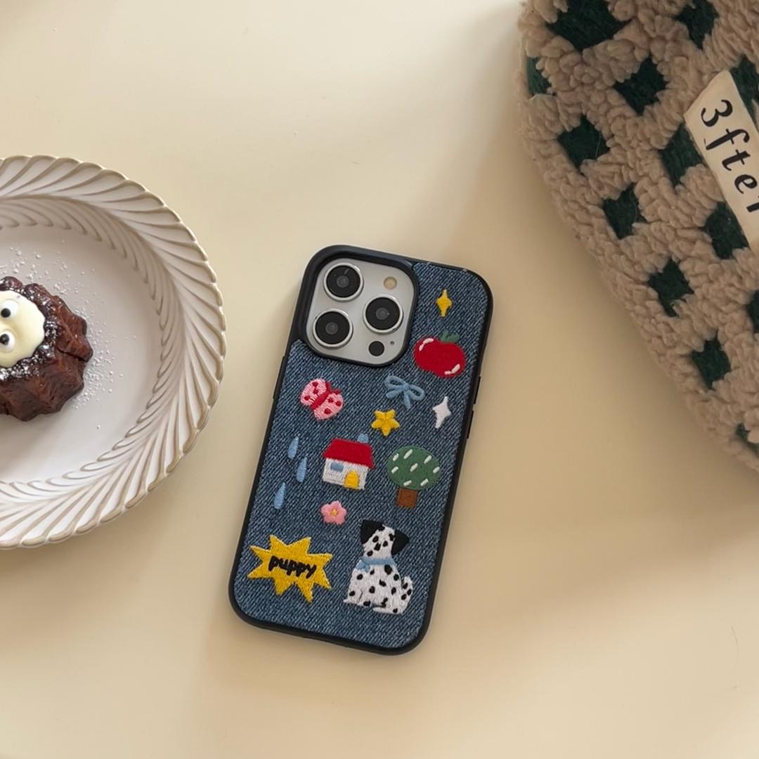 데님큐티패치 케이스