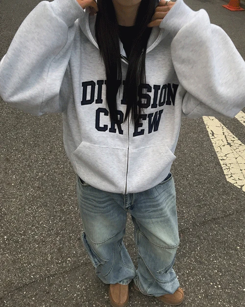 [unisex] 87 투웨이 워머 후드집업