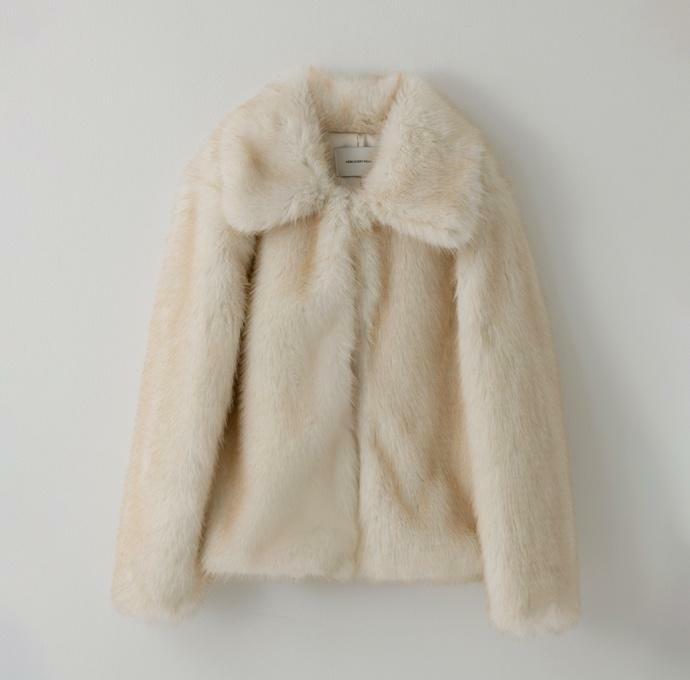 [주말HAGO][아이보리 M사이즈12/8일 순차배송] ECO SOFT FUR JACKET_(3 Color)