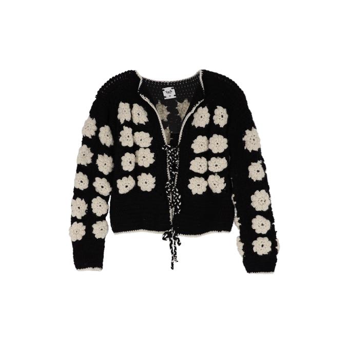 [TACH CLOTHING] 다나 크로쳇 가디건