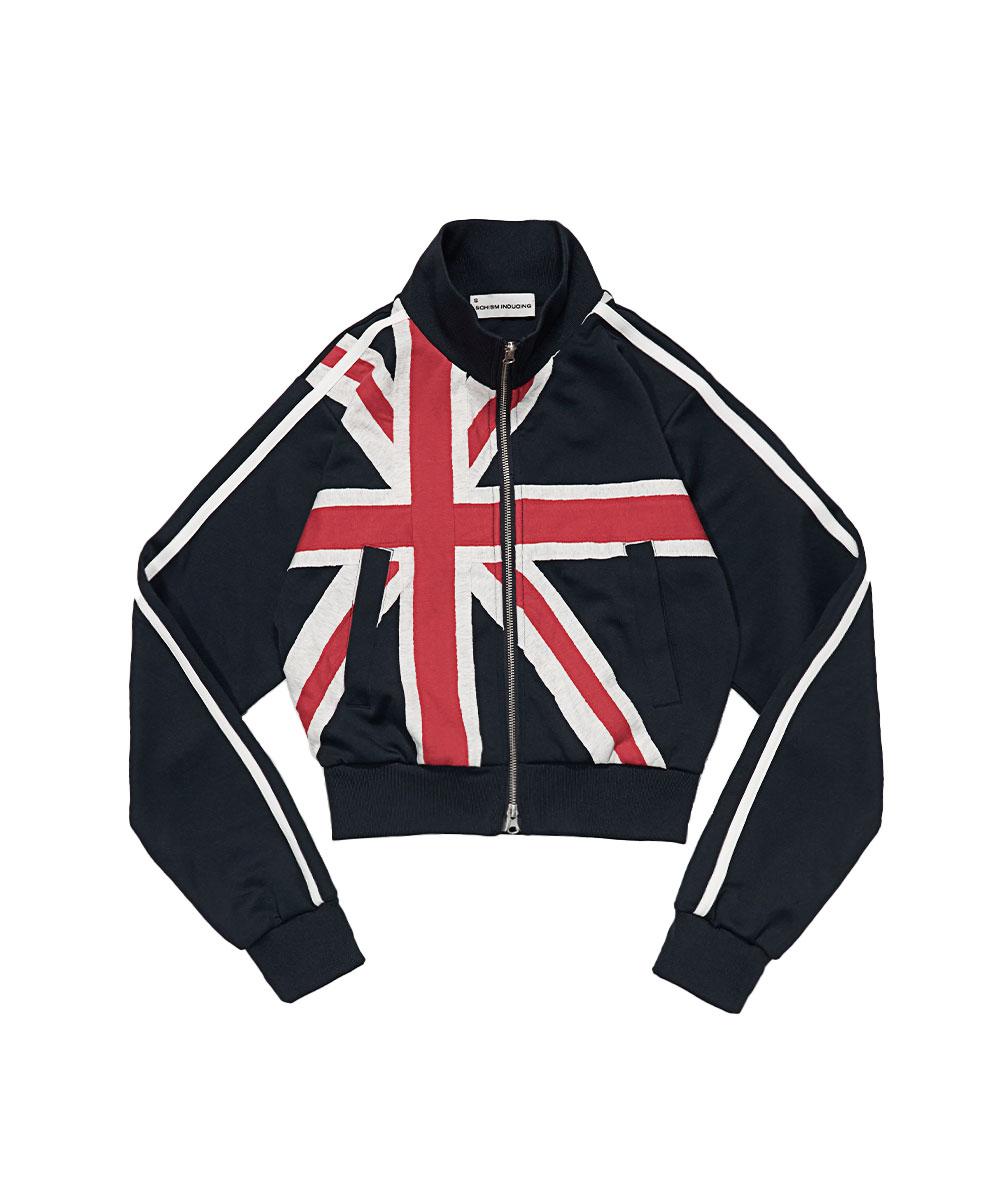 UNION JACK TRACK TOP NAVY (09.23 예약배송)