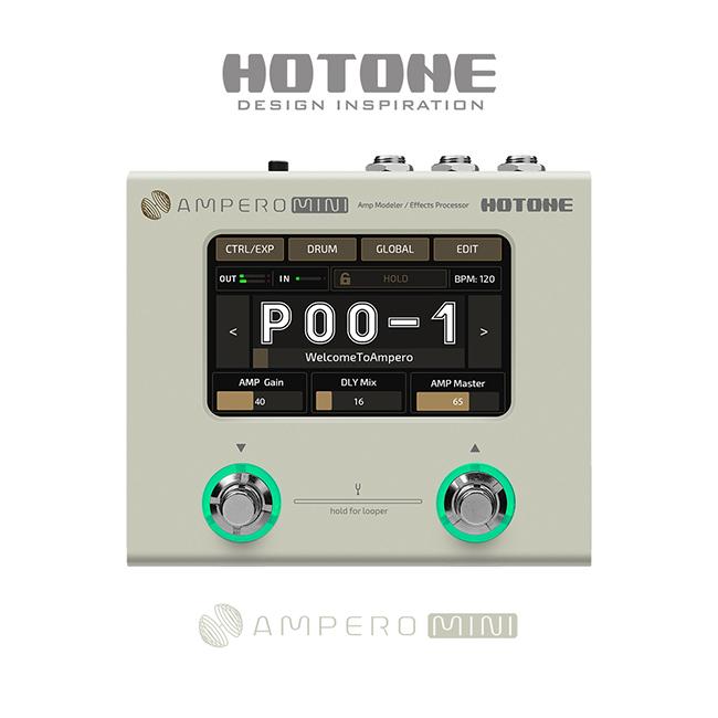 Hotone - Ampero Mini / 앰프 모델러 & 이펙트 프로세서 (Vanilla / MP-50VN)