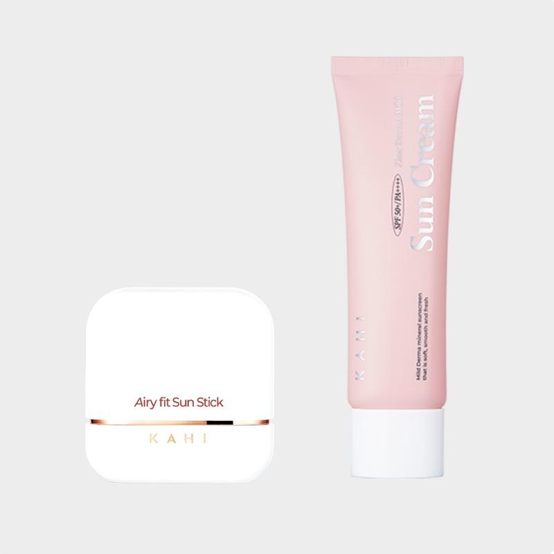 가히 에어리 핏 선스틱 (14g) + 가히 징크 더마 마일드 선크림 (50ml)