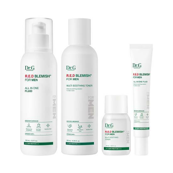 닥터지 레드 블레미쉬 포 맨 토너/플루이드 2종세트