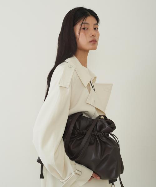 프롬웨얼(FROMWHERE)  Bucket Tote Bag Brown - 사이즈 & 후기 | 무신사