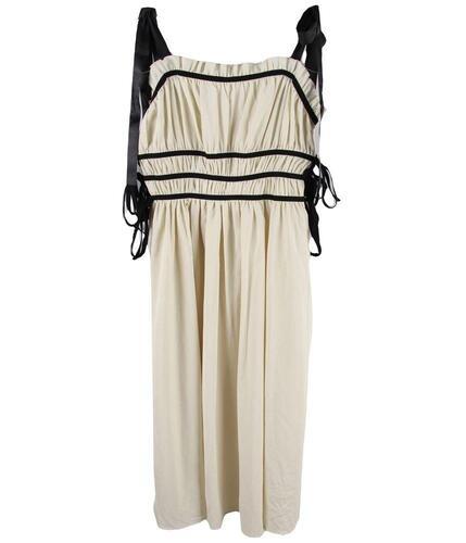 SHEIN 샤인 폴리에스터 폴리우레탄 롱 원피스 여 (M)