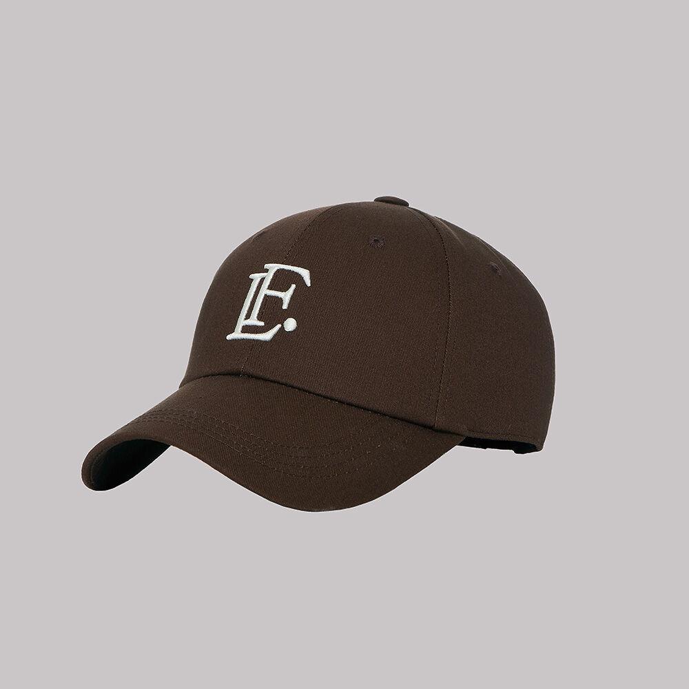 LOVEFORTY LOGO TENNIS CAP BROWN