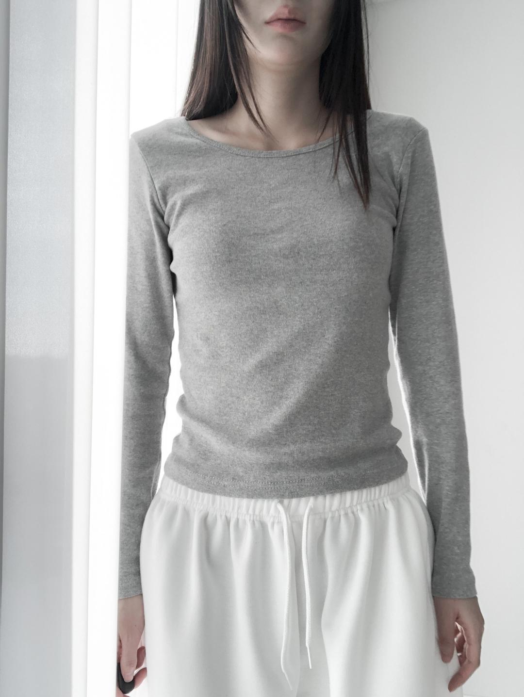 고와 simple cotton tee (3c)