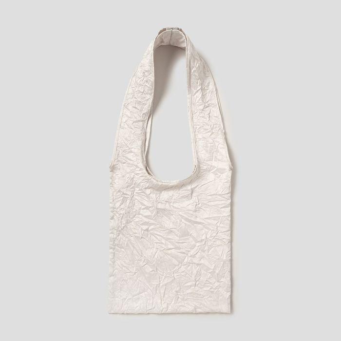 Gelato Wrinkle Fabric Bag  Ivory (AG52D3B010)