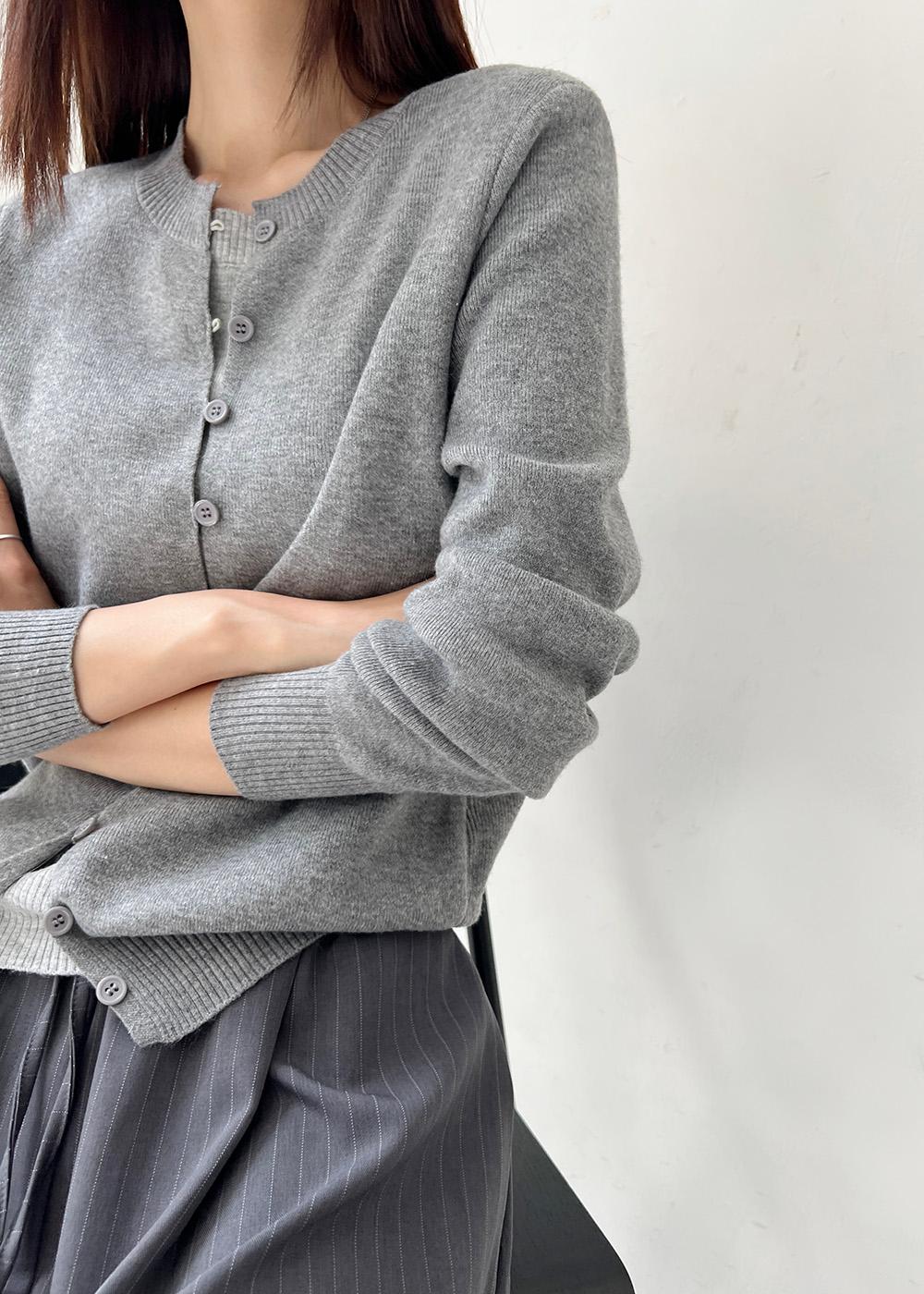 오딧 레이어링 니트