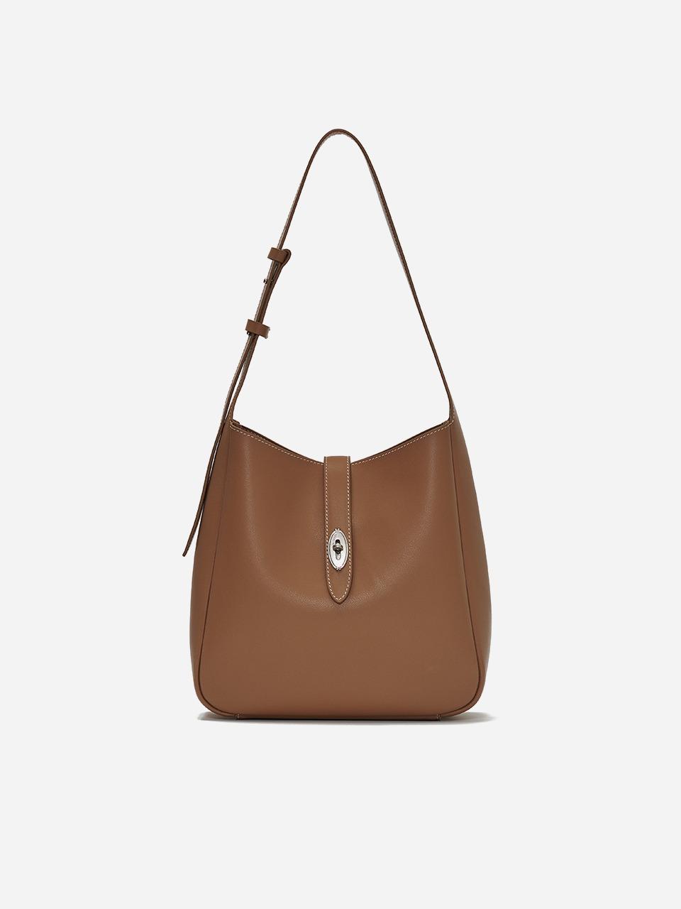 Classic Belt Medium Shoulder Tan Brown