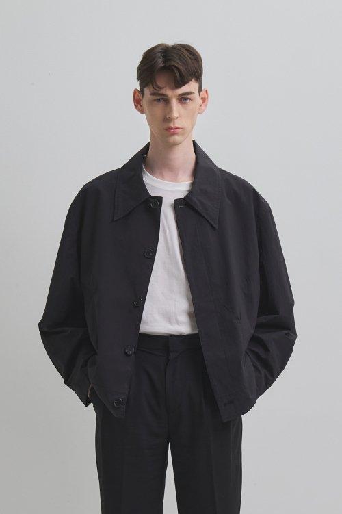 블루종 자켓 -블랙