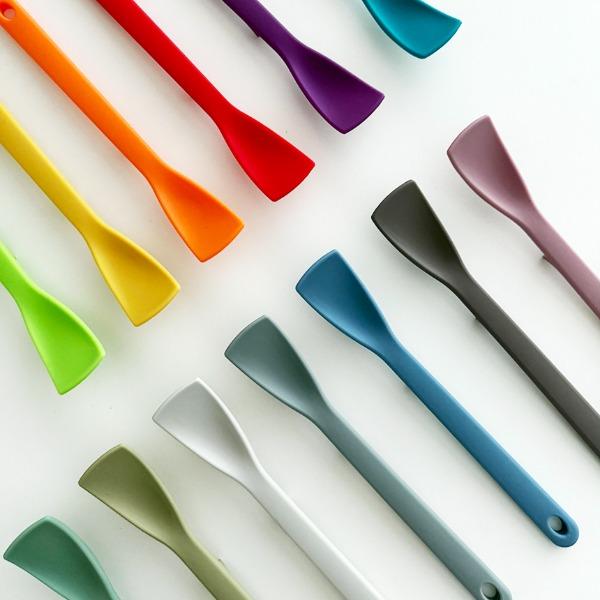 [비밀공구] 더홈스 실리콘 미니 스파출라 알뜰주걱 & 아이스크림 요거트스푼