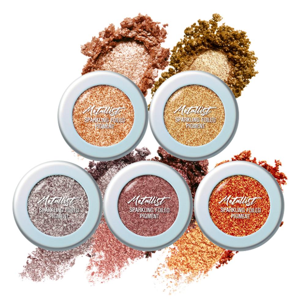 [단품/1+1] 터치인솔 메탈리스트 스파클링 바세린펄 싱글 글리터 섀도우