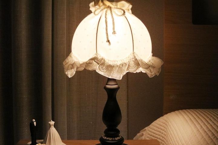 침실 러블리 빈티지 노아스탠드